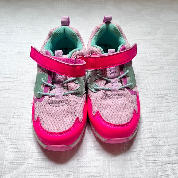 Stride Rite Maddox Sneakers, Toddler Size 10, Pink - Picture 2 of 7